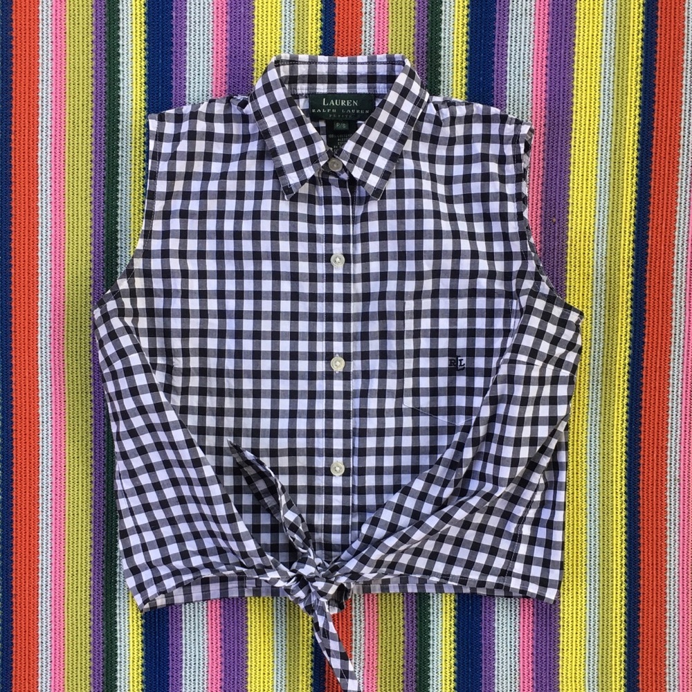 90’s Ralph Lauren Crop Top